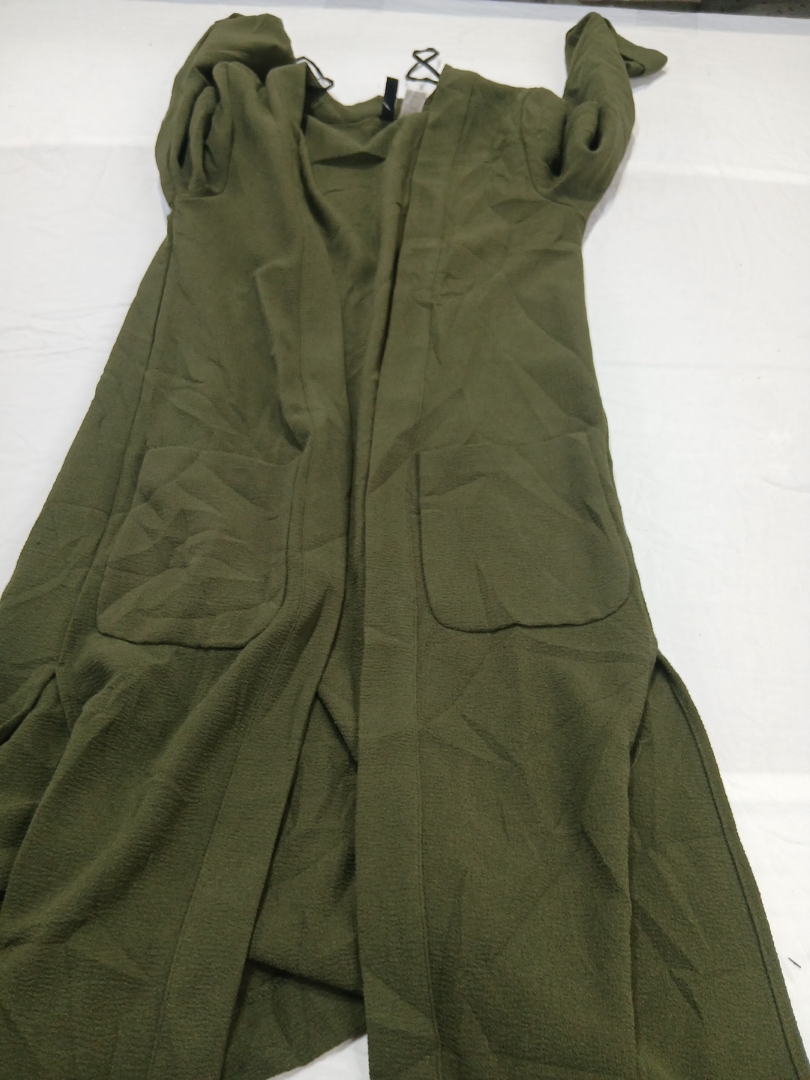 Macacão de Algodão Verde Oliva