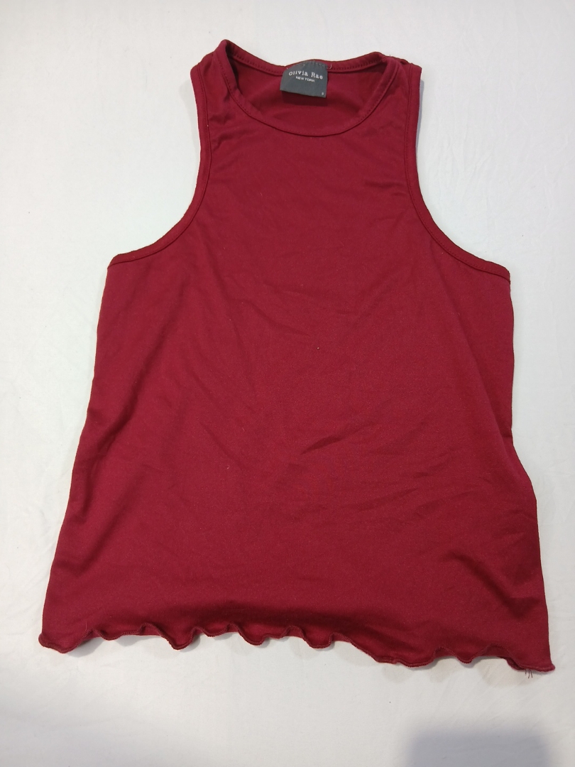 女性用赤タンクトップ