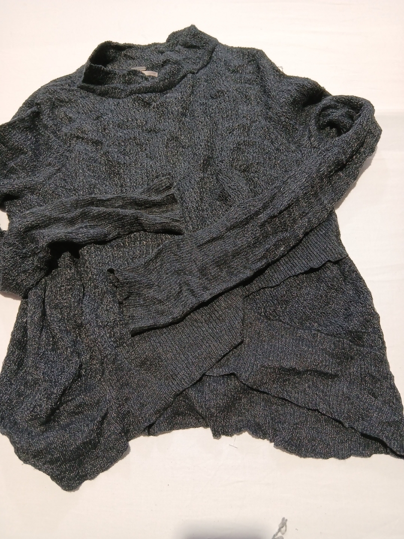 Free People Grey Knit Sweater