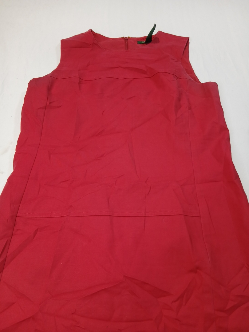 Red Sleeveless Dress