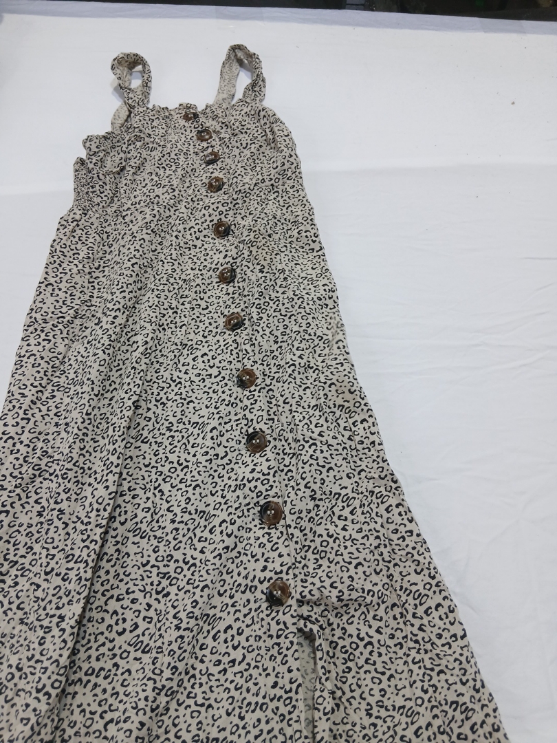 Abito Maxi a Stampa Animale