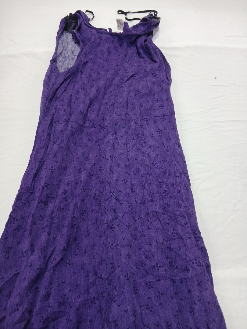 Women's Purple Rayon Dress