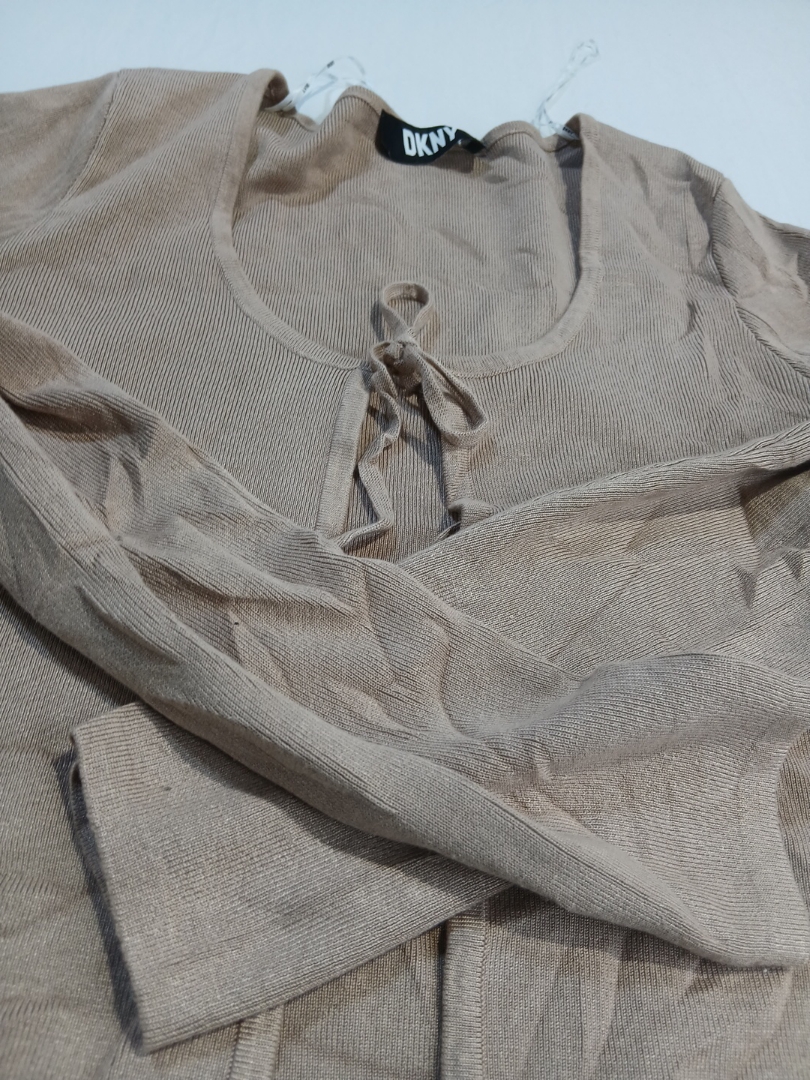 DKNY Ribbed Knit Top