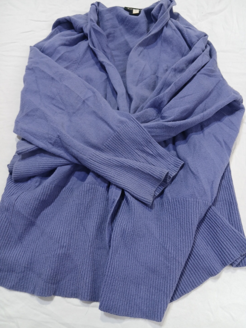 Maglione in maglia blu