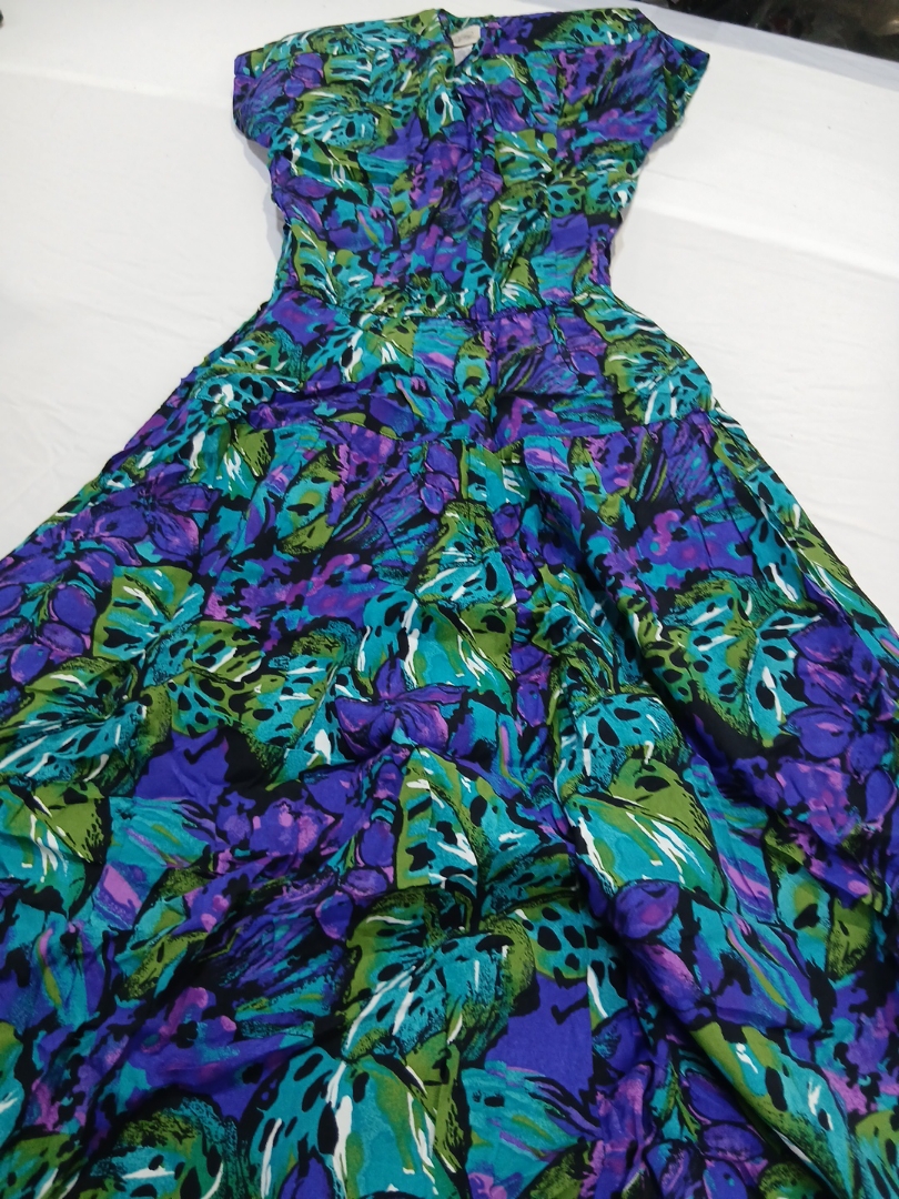 Vibrant Floral Dress