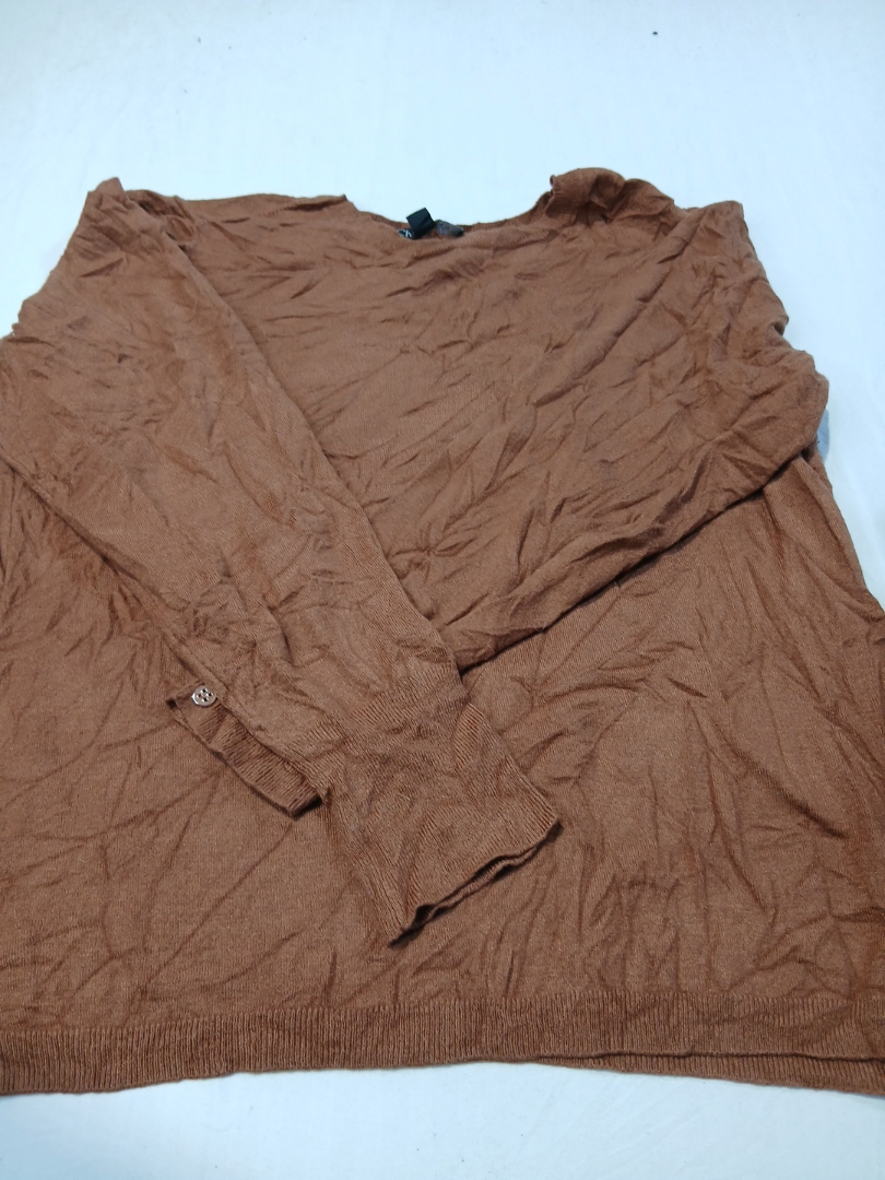 Gilet en tricot marron