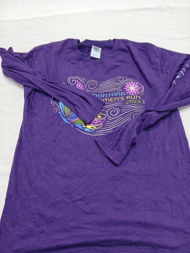 Delta Purple Long Sleeve Graphic T-Shirt - Montana..