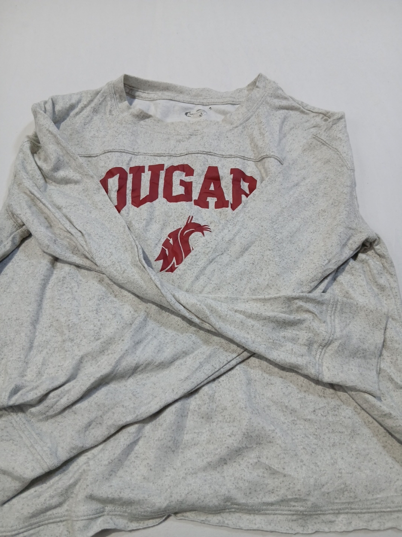 Nike Washington State Cougars Grey Long-..