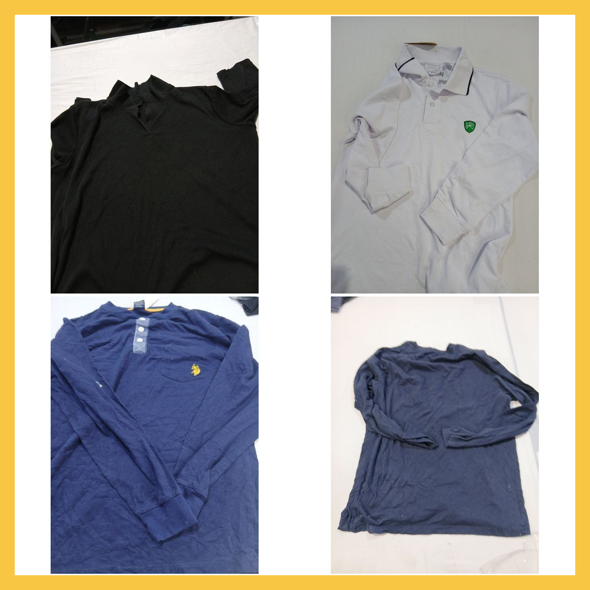 Ralph Lauren Polo-Shirt-Bundle 6 Stück Herren Gebr..