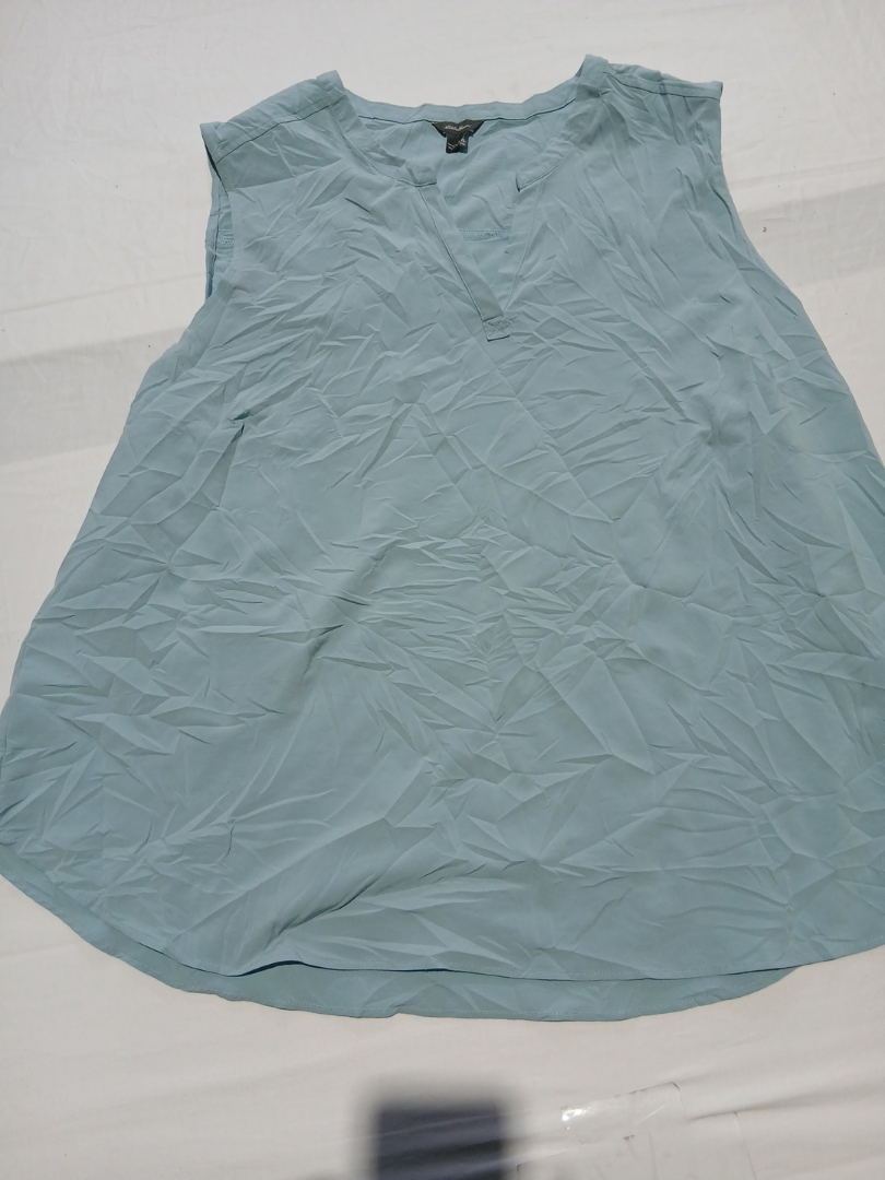 Blouse fluide sans manches Eileen Fisher..