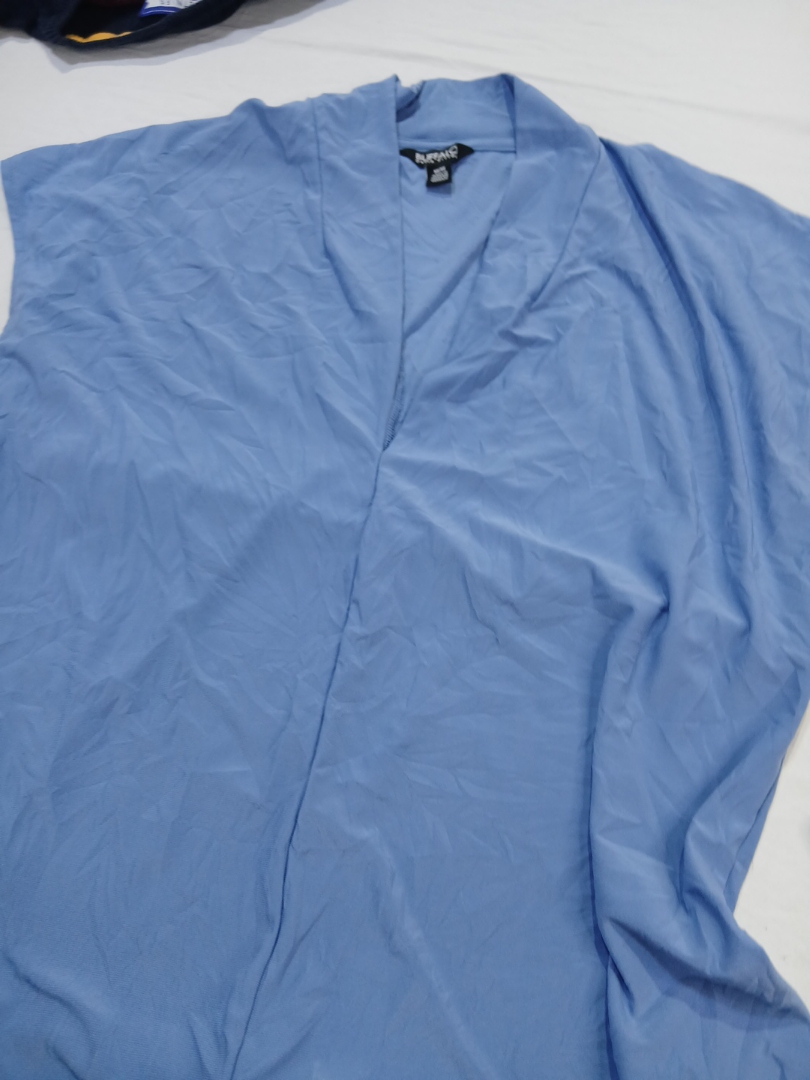 Buffalo Sleeveless Blue Blouse