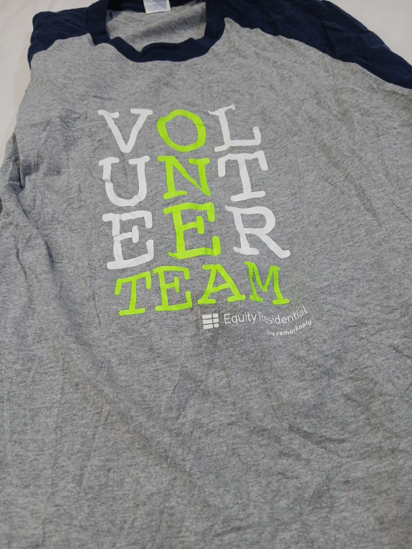 Maglietta a maniche lunghe del Team di Volontari d..