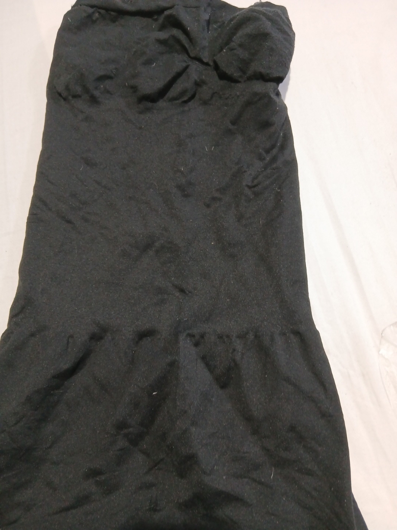 Figure Form Black Strapless Bustier Top