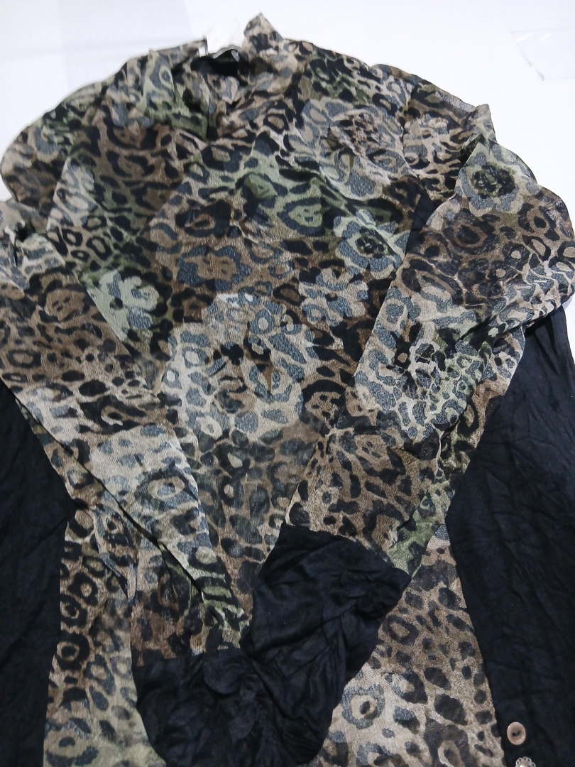 Printed Leopard Blouse