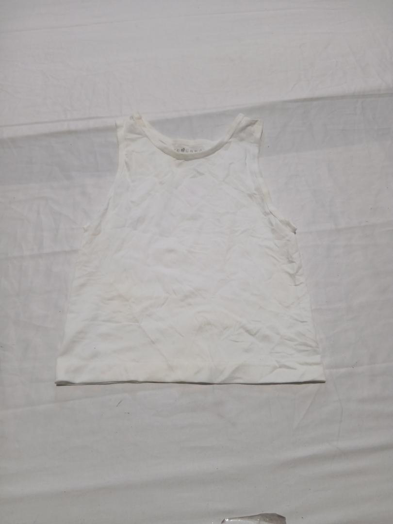 Eye Candy Basic White Tank Top