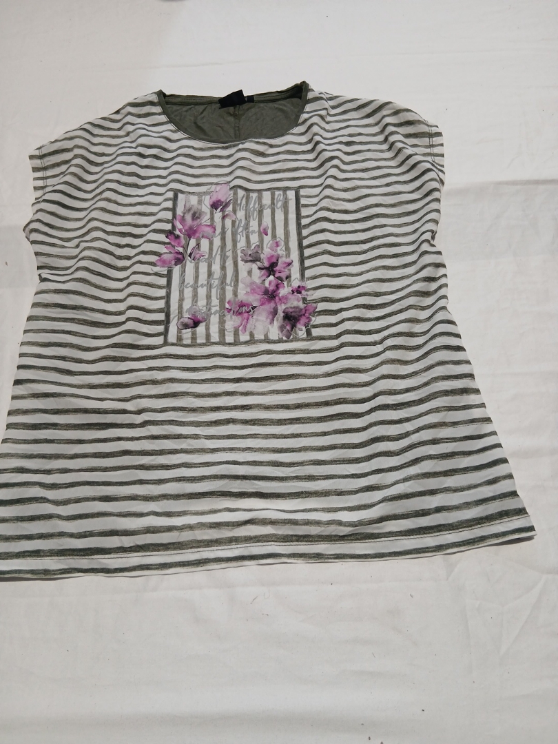 Blouse sans manches rayée Sahara