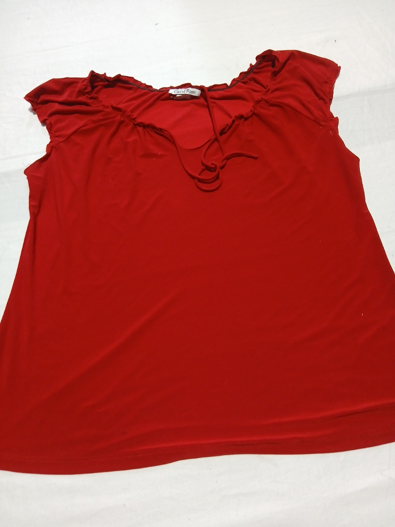 Carol Rose Ruffle Blouse