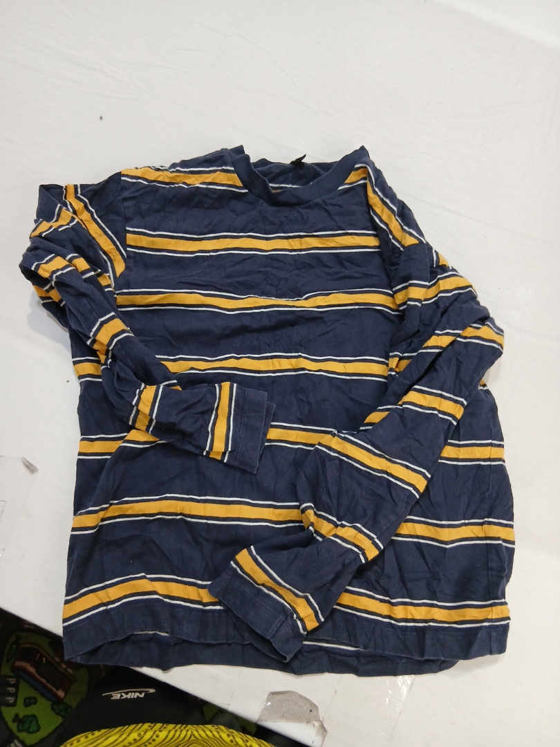 Maglietta a maniche lunghe a righe Uniqlo