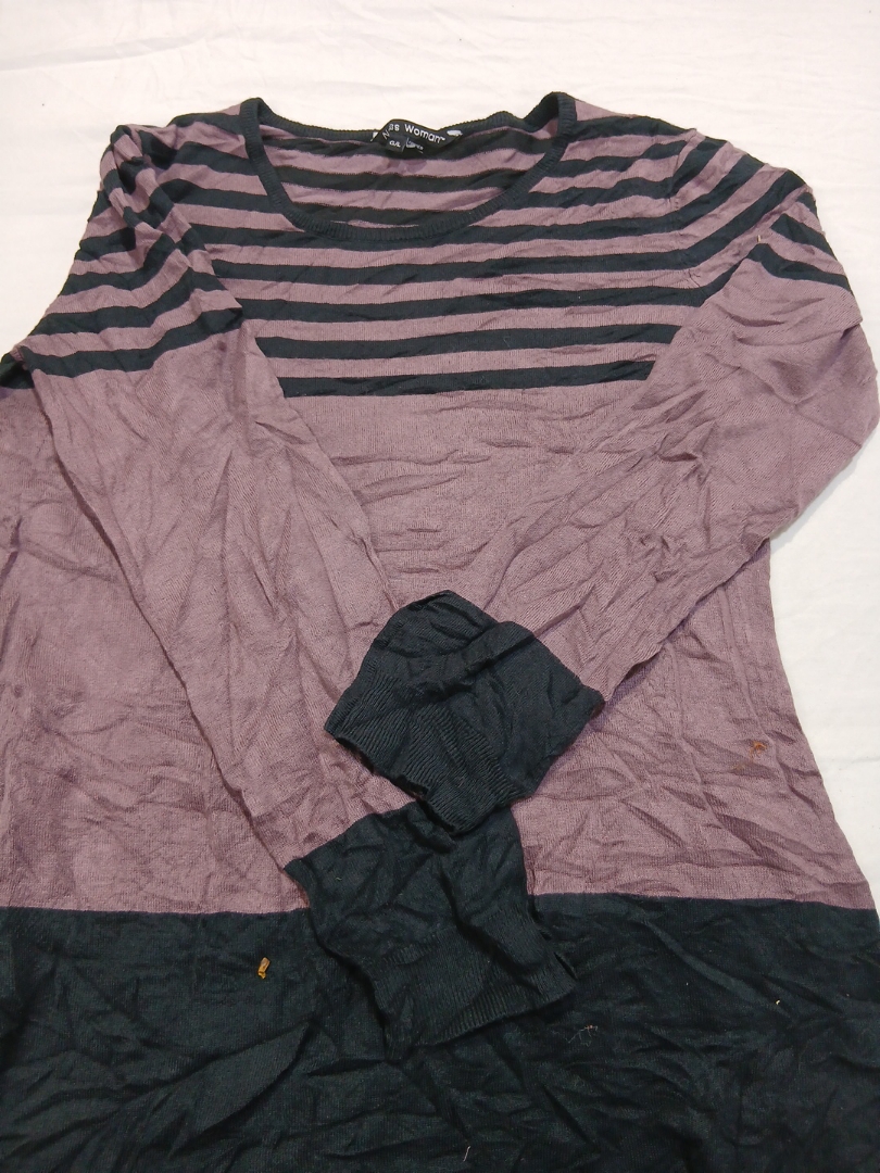 Nasty Gal Striped Knit Sweater