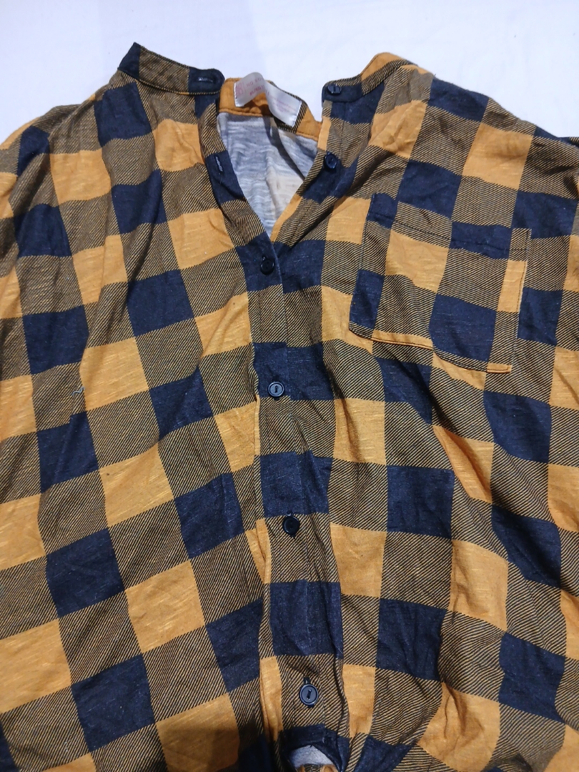 Chemise en flanelle à carreaux No Boundaries