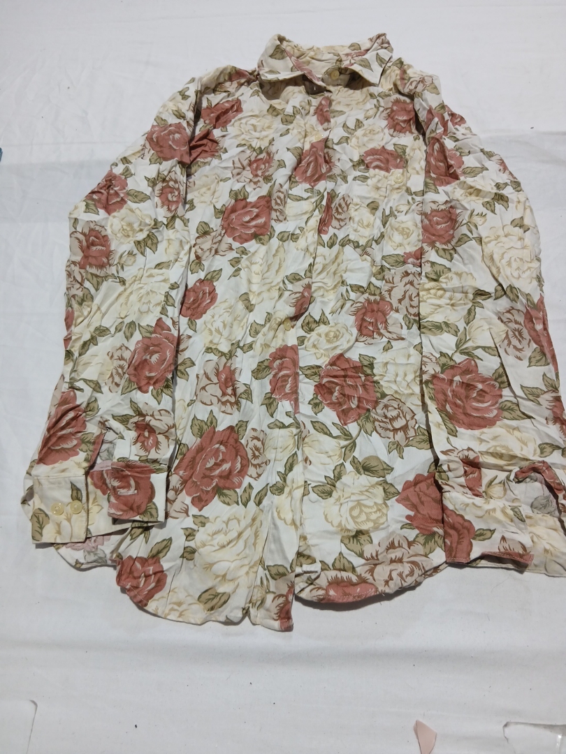 Camisa de Botão Floral Cabin Creek