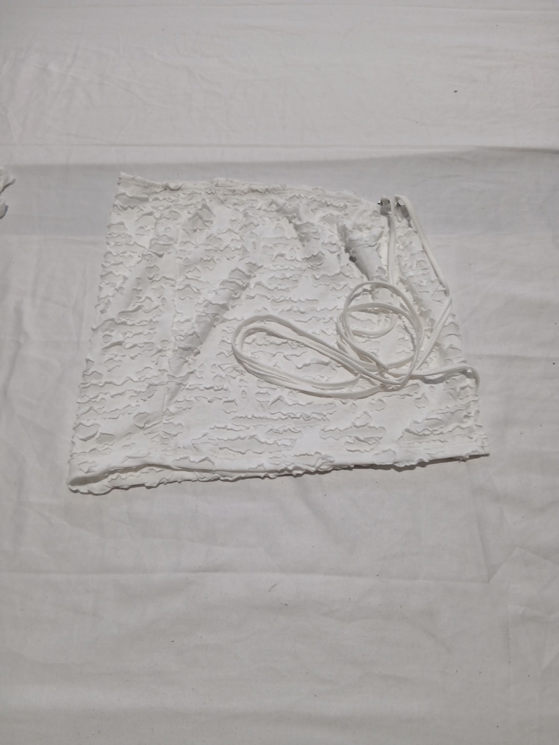 SHEIN Haut court en dentelle blanche