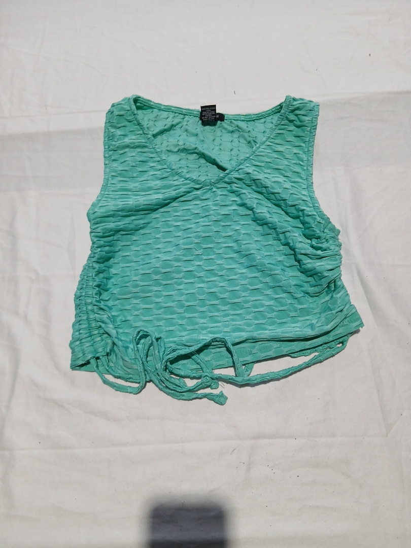 Rue21 Teal Ruched Cami Top
