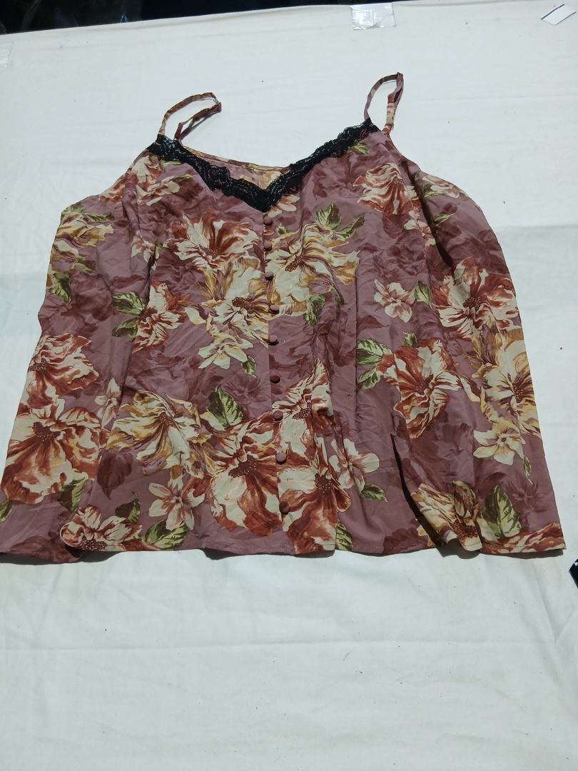 Débardeur en dentelle imprimé floral Torrid