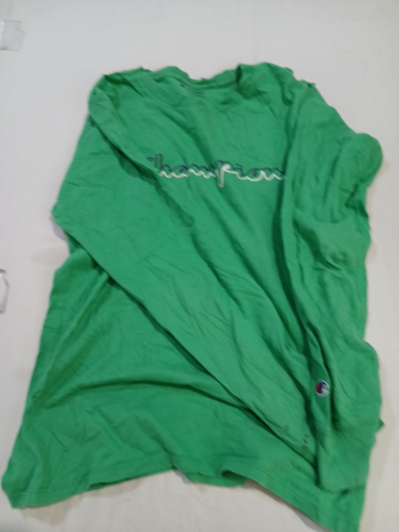 Champion Green Long Sleeve T-Shirt