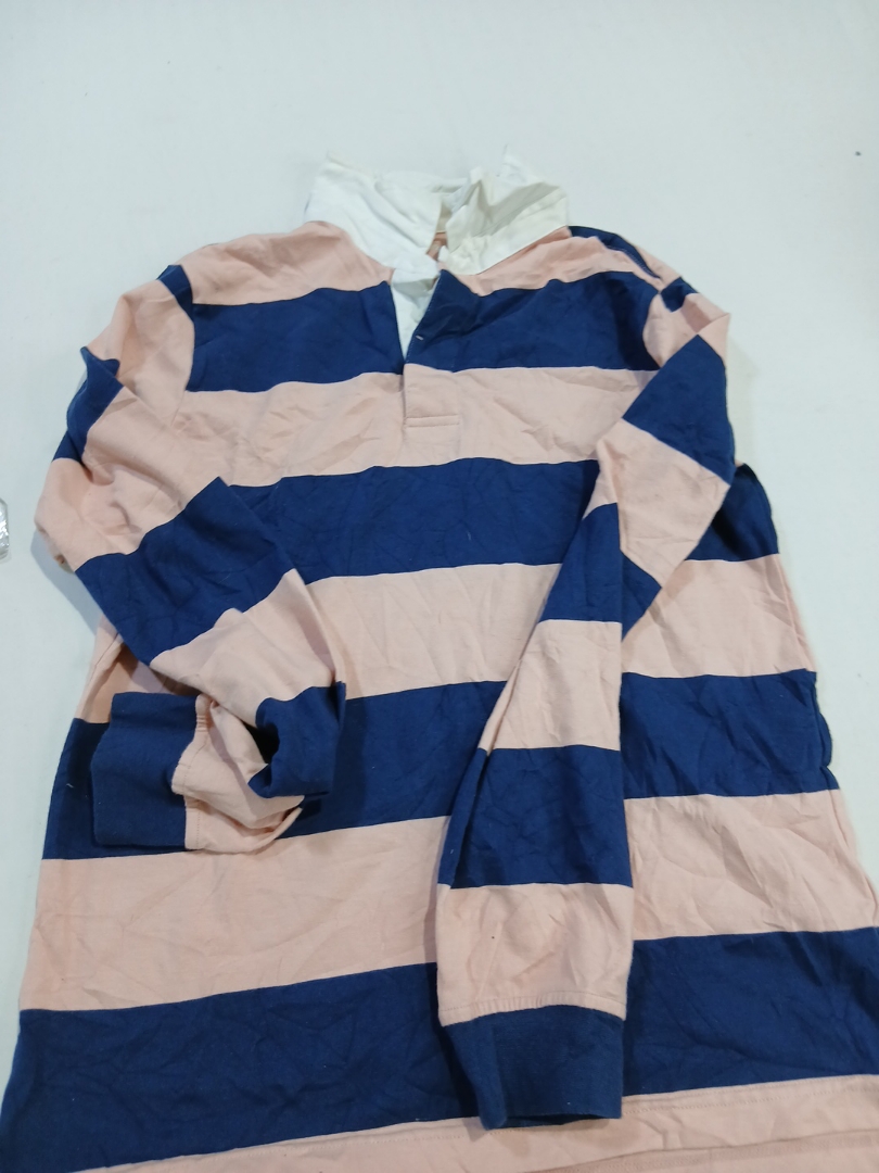 Maglietta da rugby a maniche lunghe a righe Art-O-..