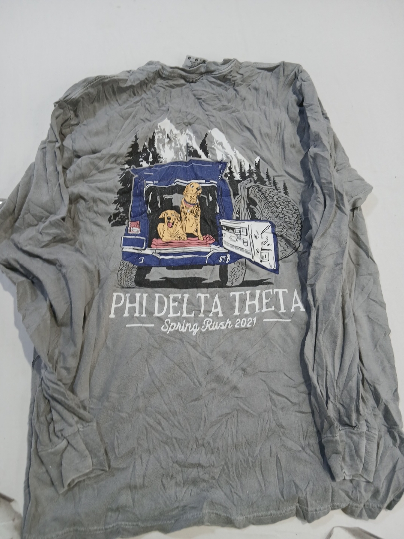 T-shirt à manches longues graphique Comfort Colors..