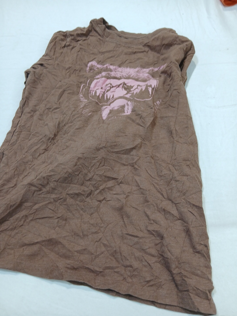 Camiseta de Manga Longa Gráfica Sem Marca