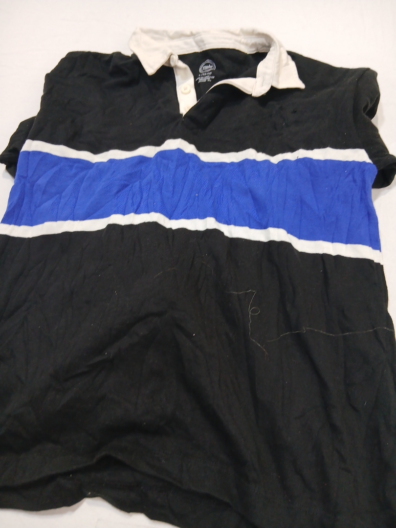 T-shirt polo noir Izod