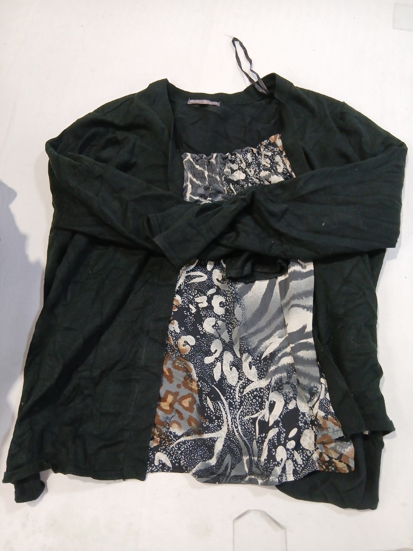 Mango Green Knit Cardigan