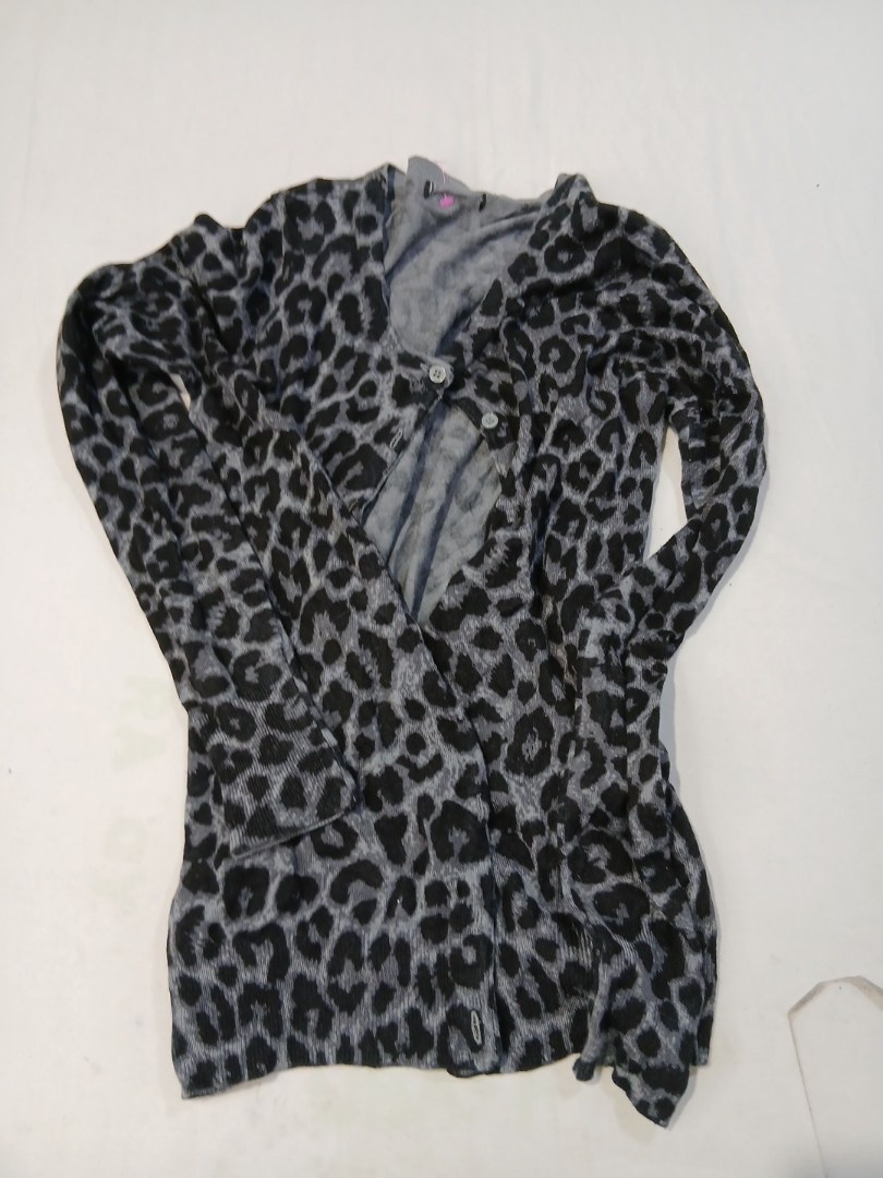 Cardigan à imprimé léopard PINK