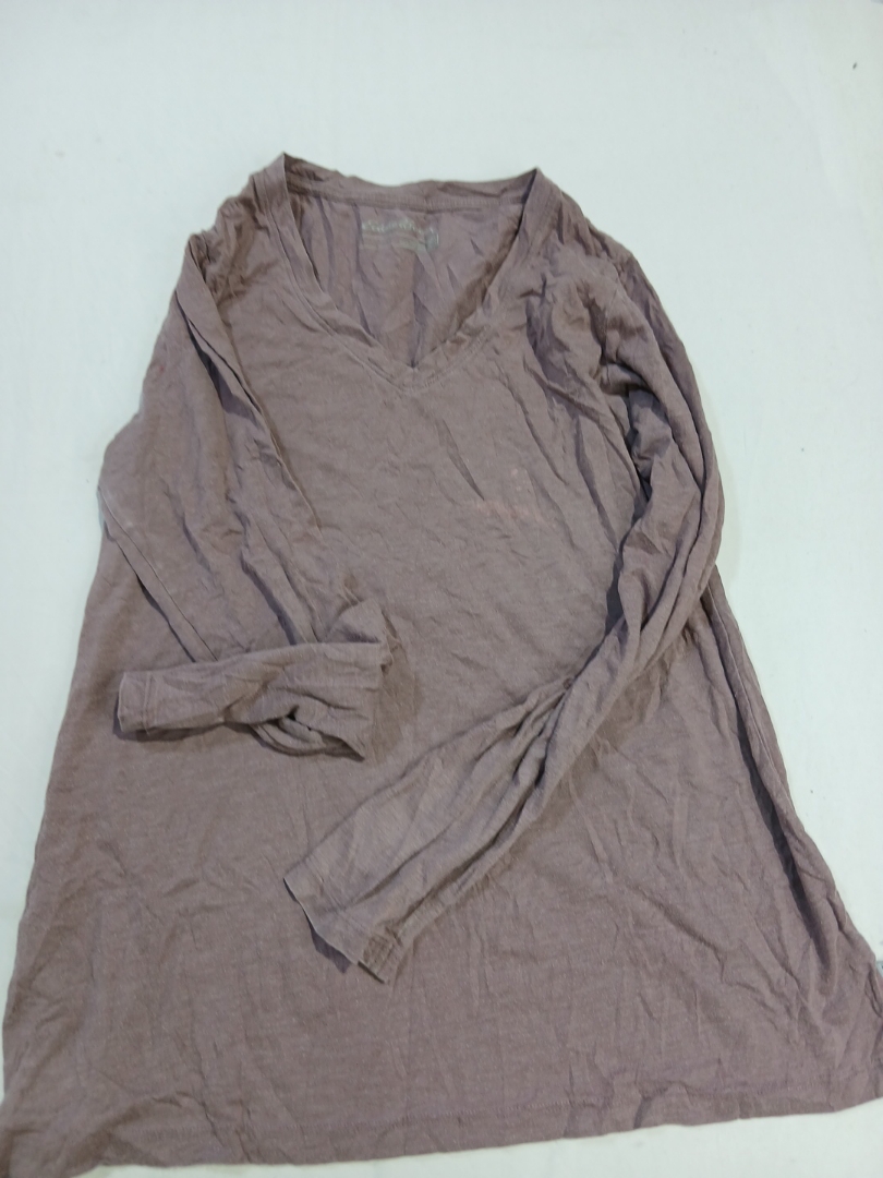 Eddie Bauer Langarm V-Ausschnitt Top