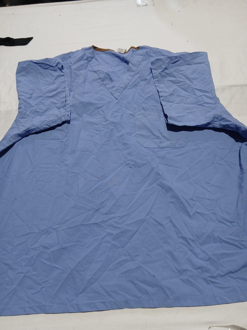 Angelus Light Blue Workwear Scrub Top