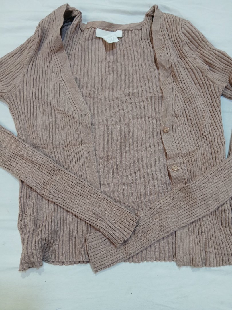 Unbranded Beige Knit Cardigan