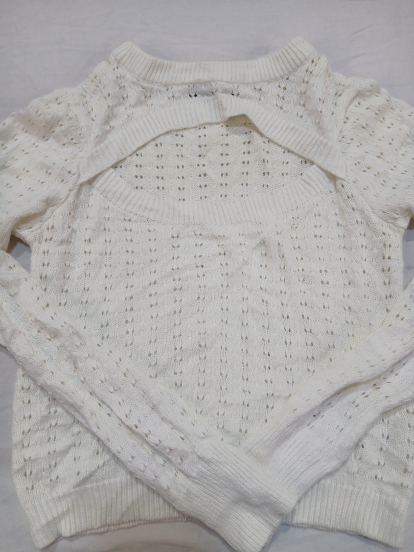 Lulus Suéter Branco de Malha