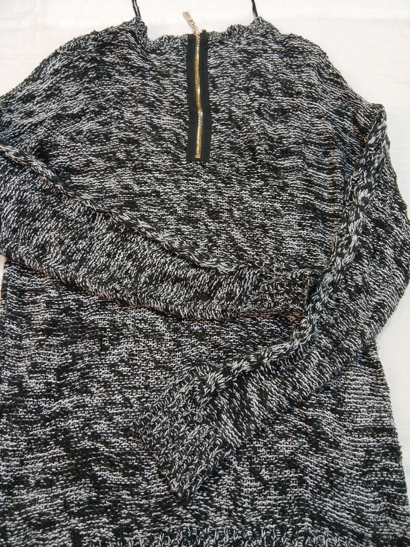 Suey Shier Off-Shoulder Knit Sweater