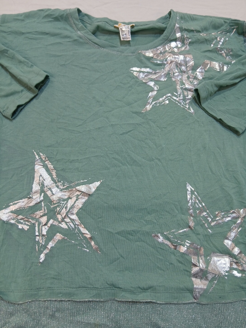 T-shirt à manches longues Ambra imprimé étoiles