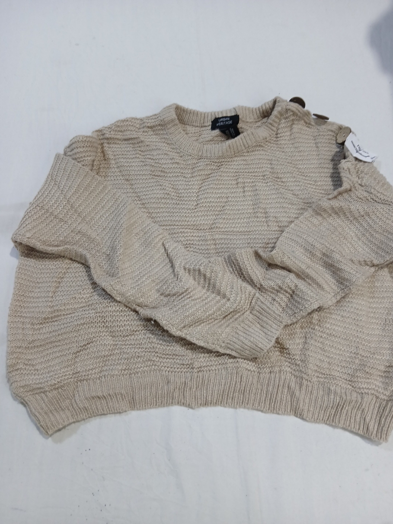 Urban Heritage Cropped Knit Sweater