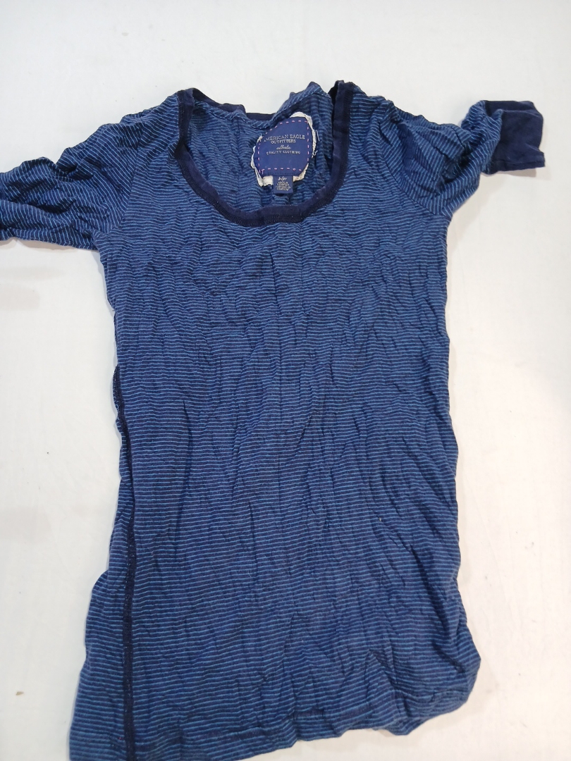 American Eagle Long Sleeve Striped Top