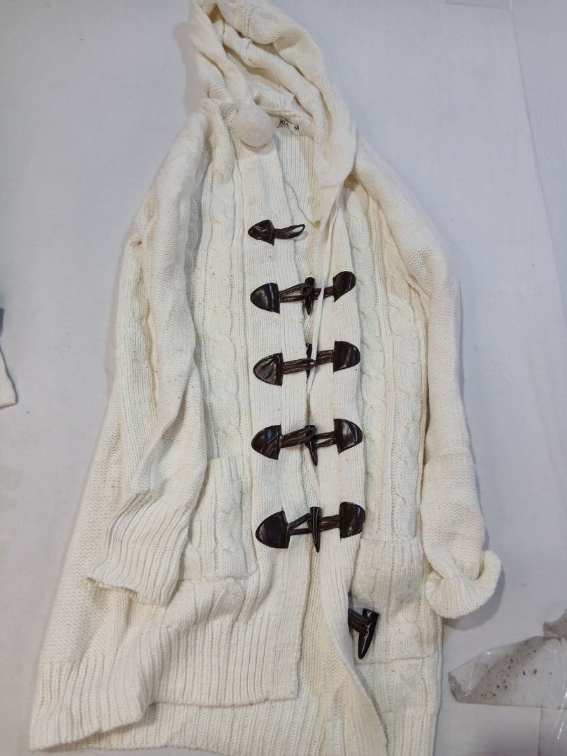 KOÉ Hooded Knit Sweater