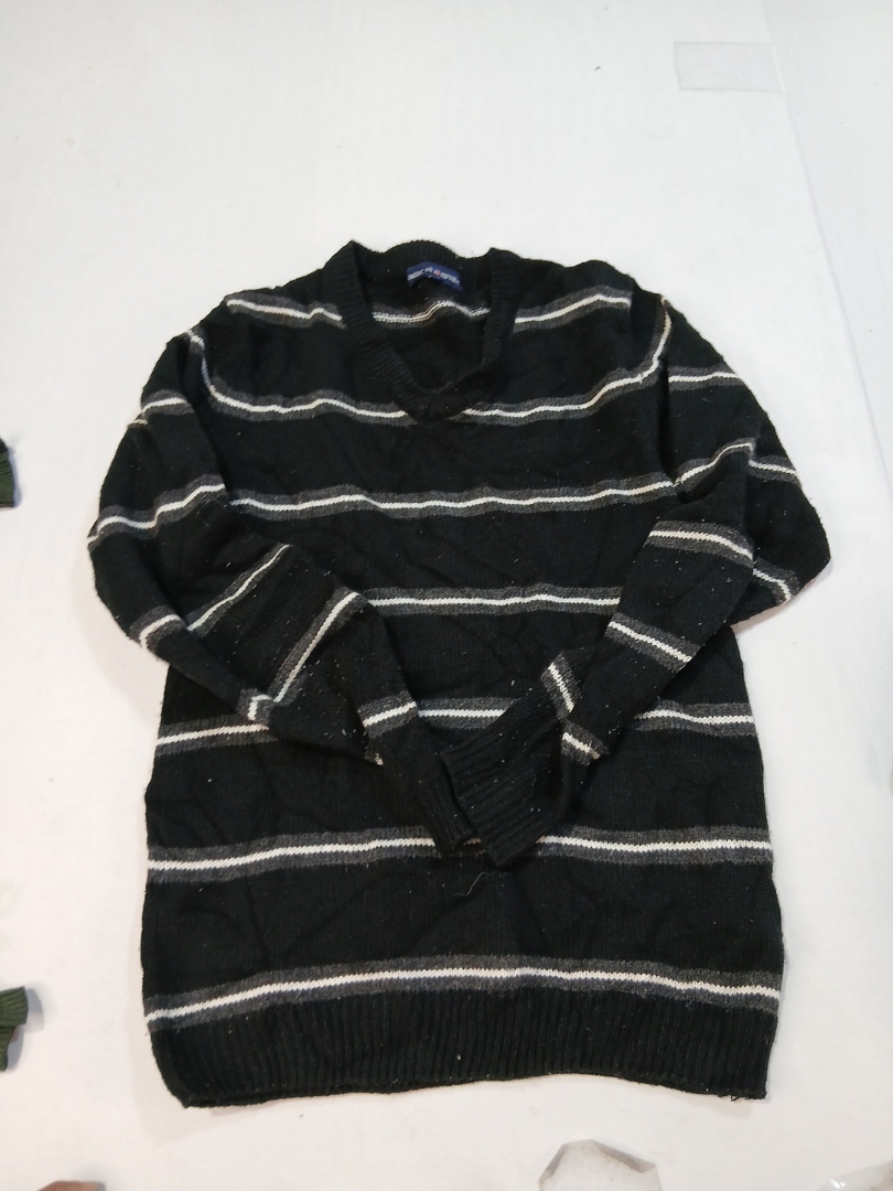 Suéter de V gola listrado Superdry