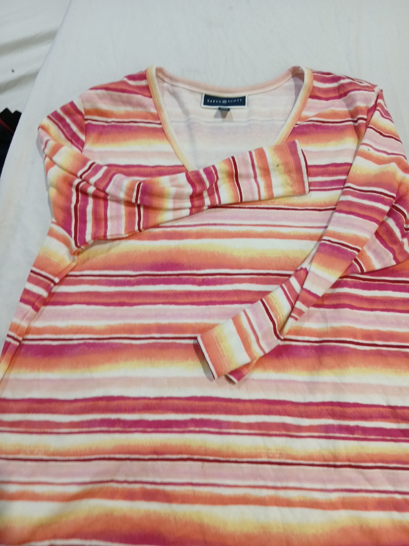 Karen Scott Striped Top