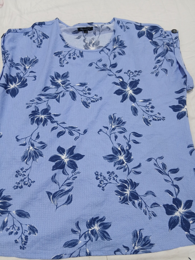 Lily Morgan Floral Blouse