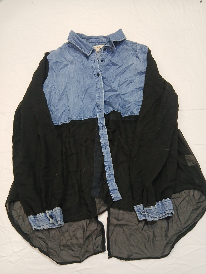 Decree Denim and Black Jacket