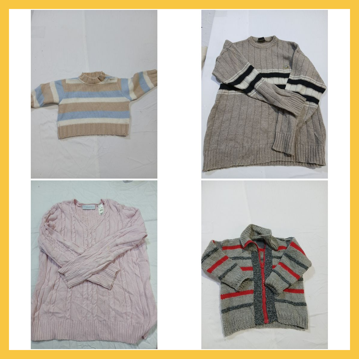 GAP CAT Sweater Bundle - 7pcs Kids & Adult Mix Lot..