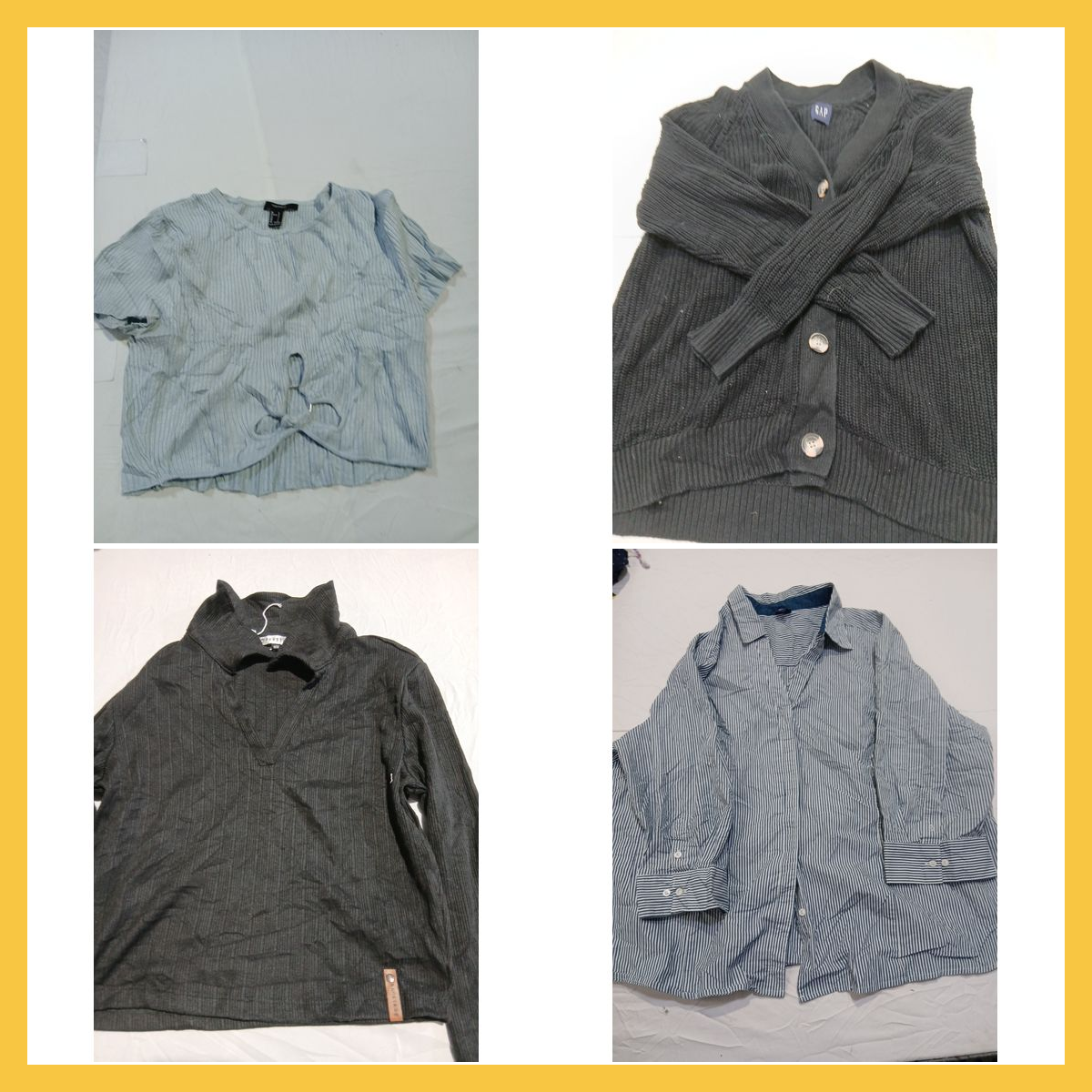 Pacote Misturado Forever 21, GAP, H&M - 10 Peças d..